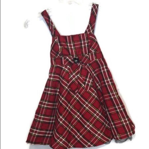 4/$25 Youngland Plaid Dress. Size 5. - Picture 1 of 8
